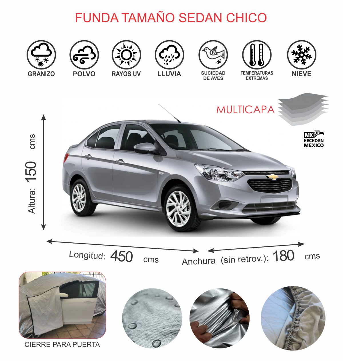 Funda para Sedan Chico - Imagen 1