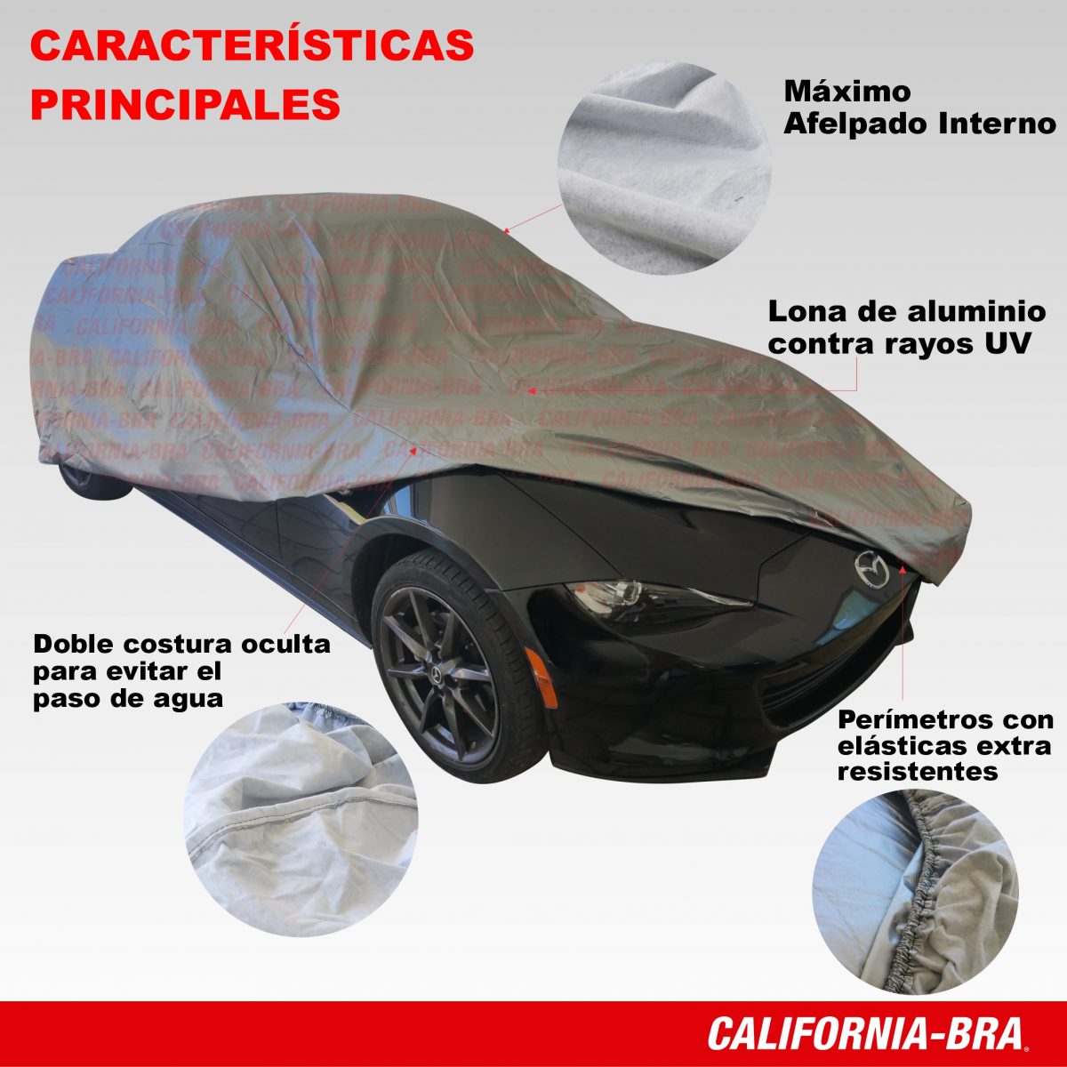 Funda para vehículos de 15 pasajeros Hiace / Urvan NV 350 / Express - Imagen 3