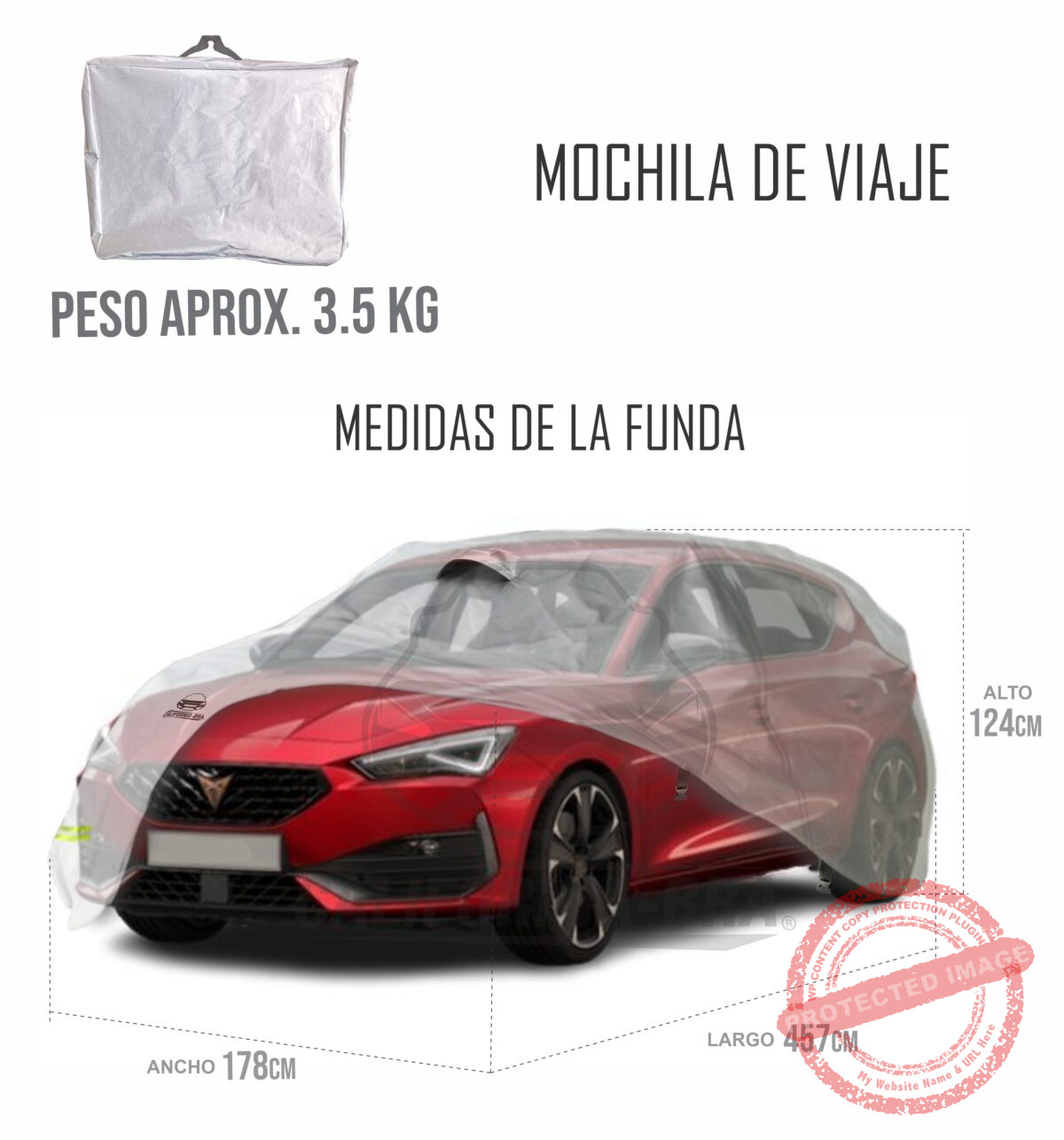 GENERICA HB GRANDE MEDIDAS 2 Funda para HB Grande - Imagen 1