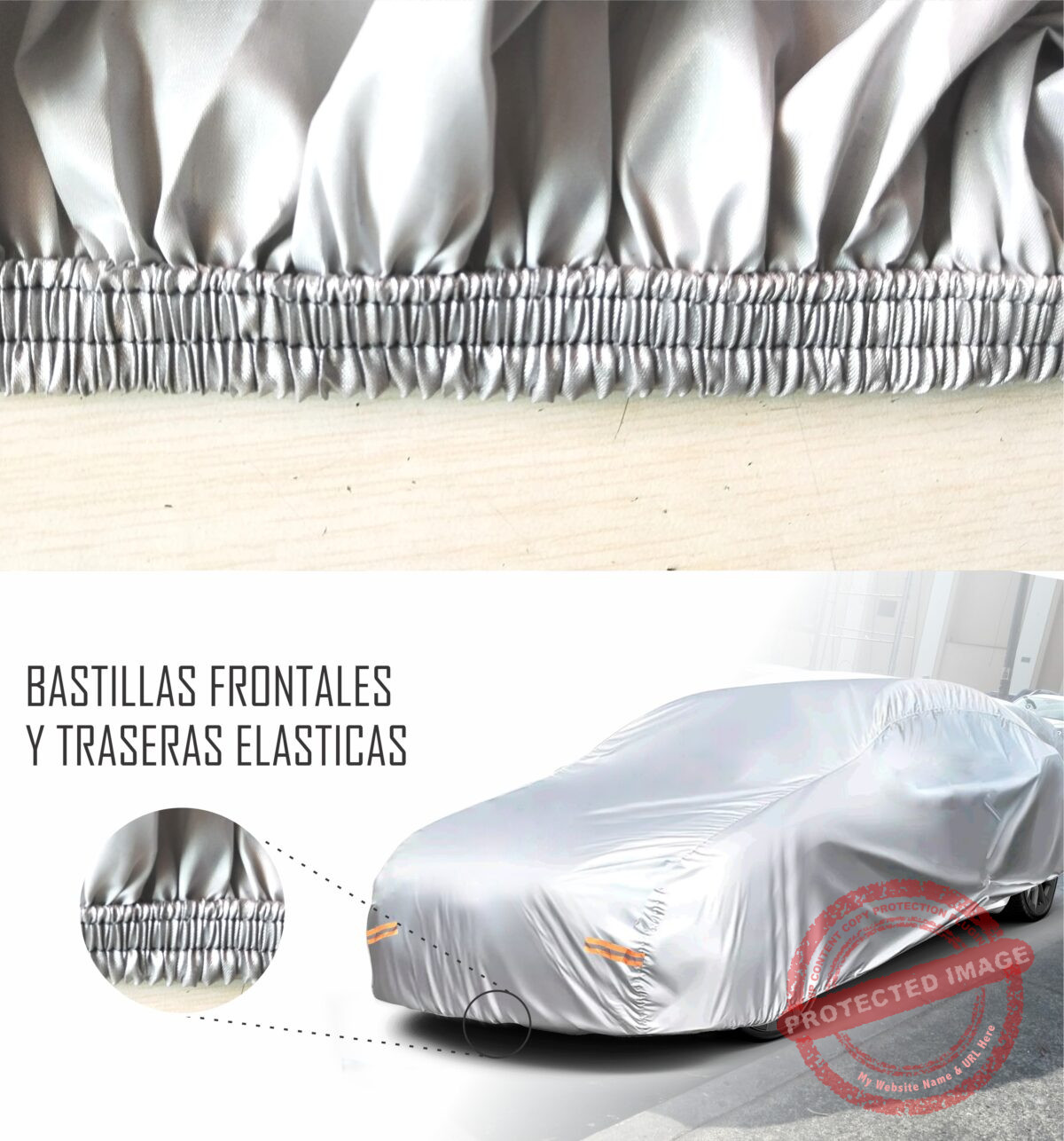 FUNDA ECONOMICA 2 Funda Económica Para SUV Chica - Imagen 3