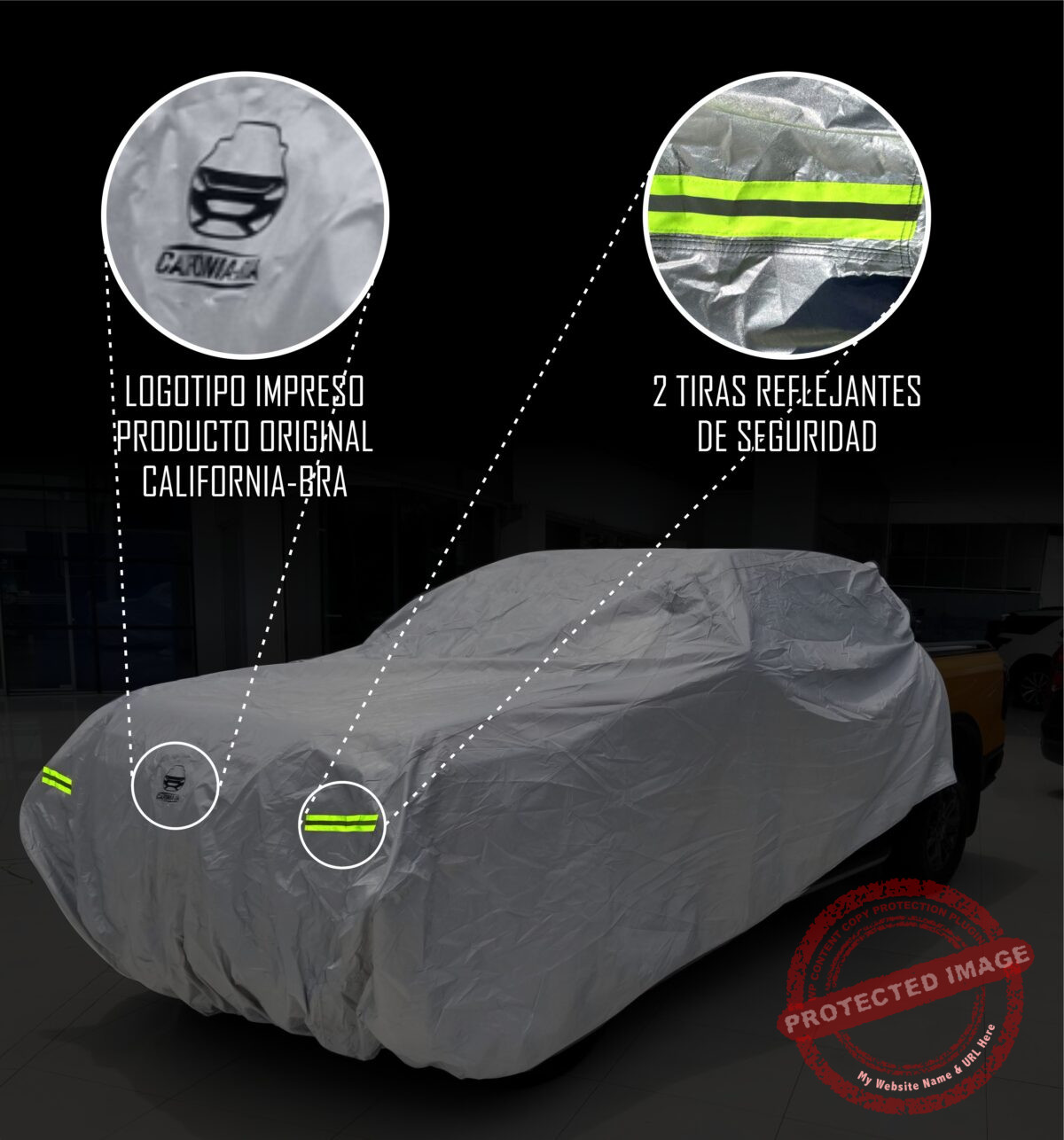 detalles 5 Funda Para Cabina Chica - Imagen 7